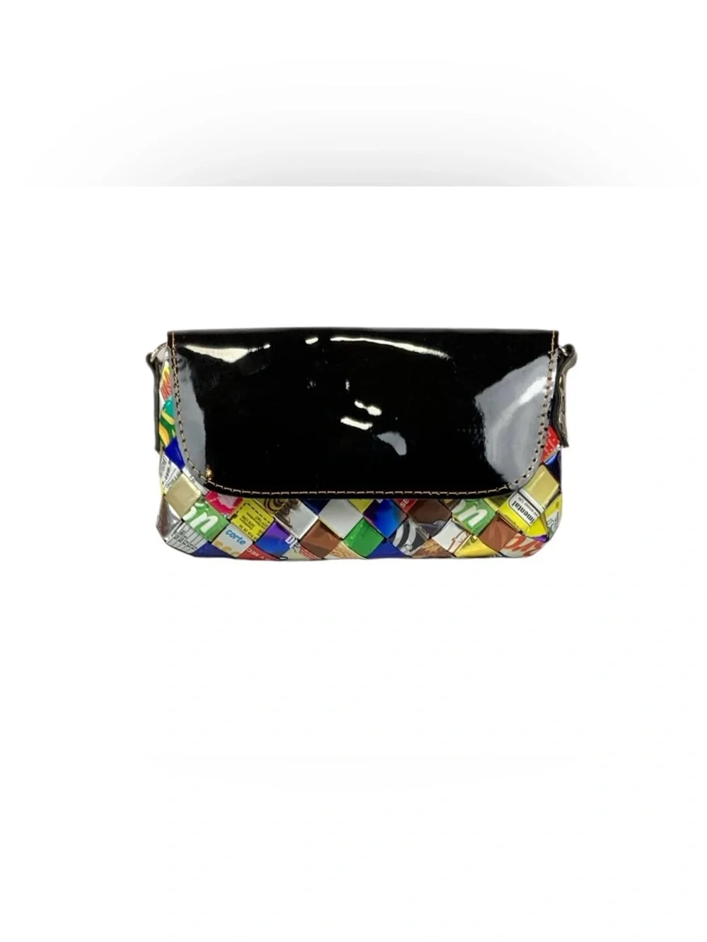 Nahui Ollim Patent Handbag